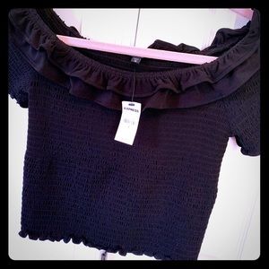 Black Express Top